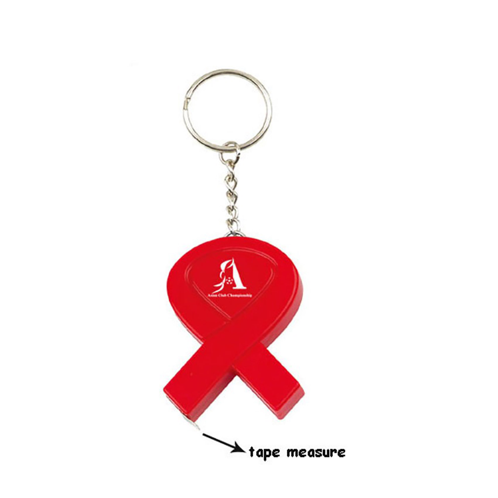 Key Tag with Tape Measure Image