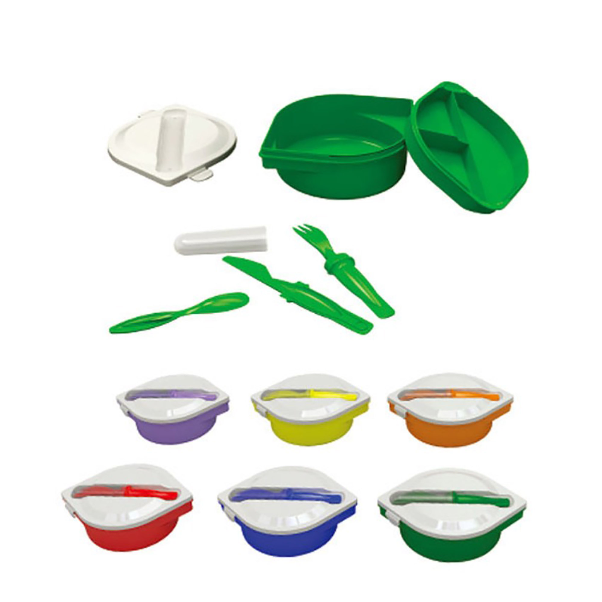 Lunch Box with Cutlery Set Image