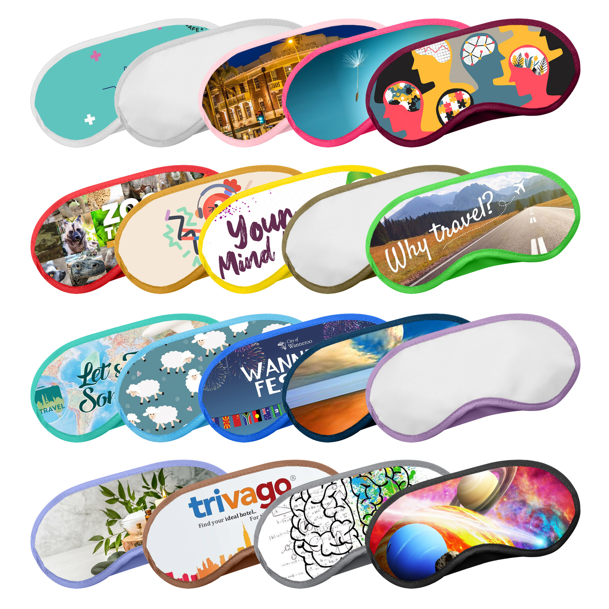 Moonlight Sleep Eye Mask Image