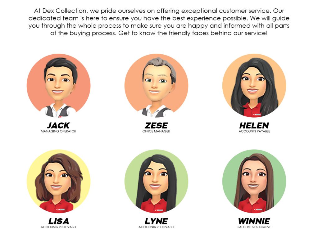 Meet The Team – Dex Collection USA